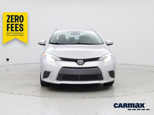 Silver 2016 Toyota Corolla LE