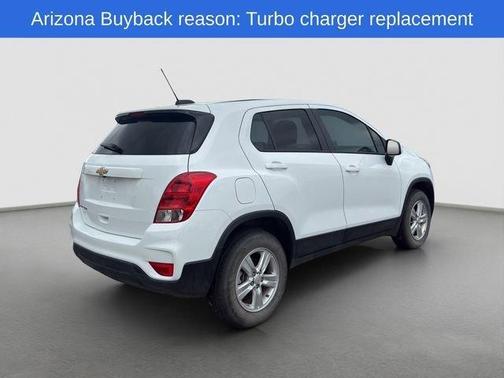 White 2022 Chevrolet Trax LS