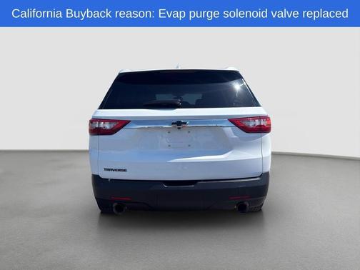 White 2019 Chevrolet Traverse LS