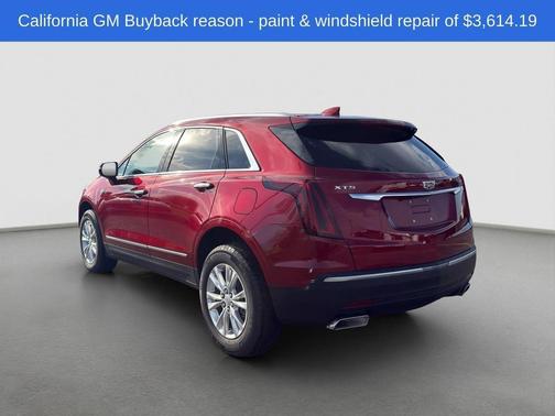 Red 2025 Cadillac XT5 Luxury