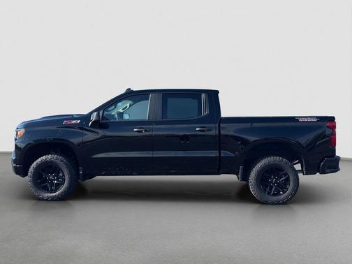 Black 2026 Chevrolet Silverado 1500 Custom Trail Boss
