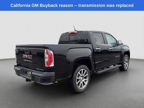 Black 2022 GMC Canyon Denali