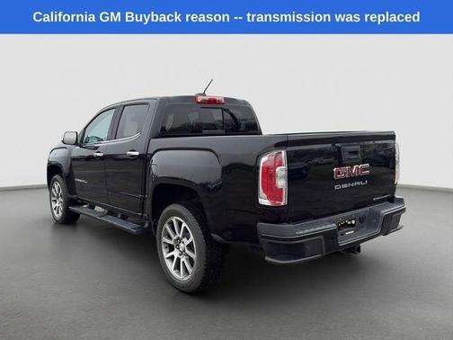 Black 2022 GMC Canyon Denali