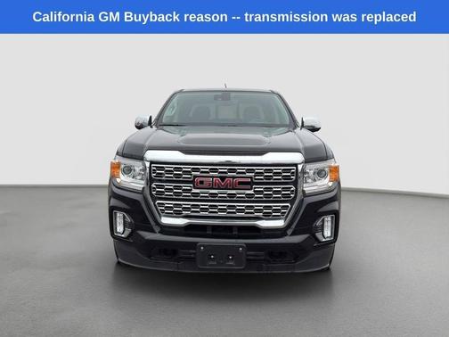 Black 2022 GMC Canyon Denali