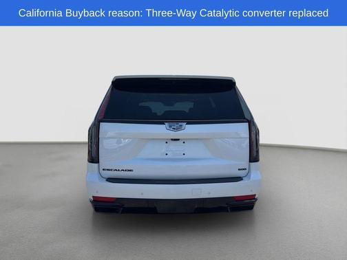 White 2022 Cadillac Escalade Sport