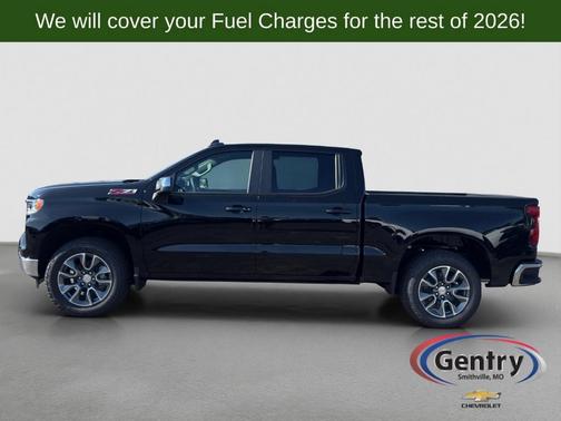 Black 2026 Chevrolet Silverado 1500 LT