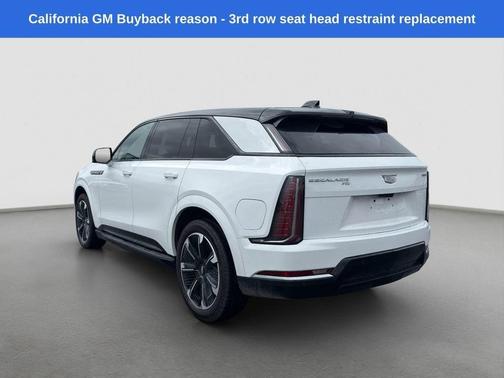 White 2025 Cadillac Escalade IQ Sport 2