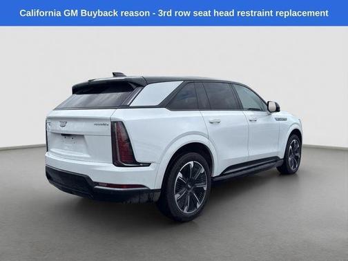 White 2025 Cadillac Escalade IQ Sport 2