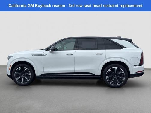 White 2025 Cadillac Escalade IQ Sport 2