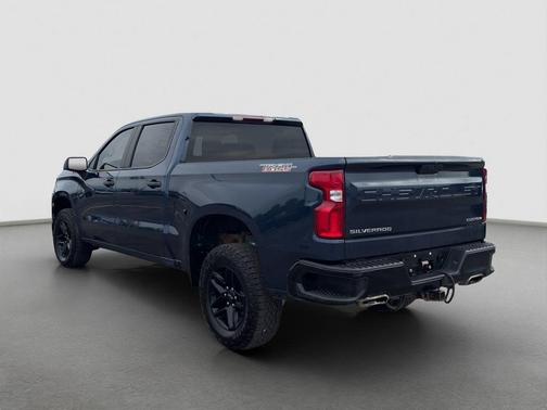 Blue 2022 Chevrolet Silverado 1500 Limited Custom Trail Boss