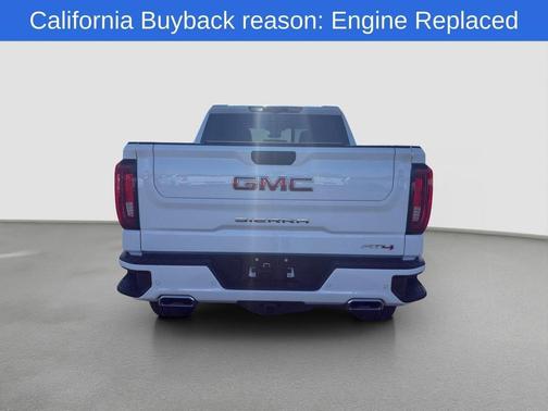 White 2025 GMC Sierra 1500 AT4