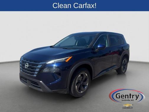 Blue 2024 Nissan Rogue SV