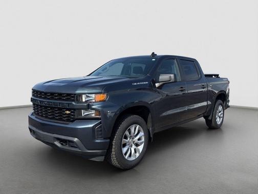 Gray 2020 Chevrolet Silverado 1500 Custom