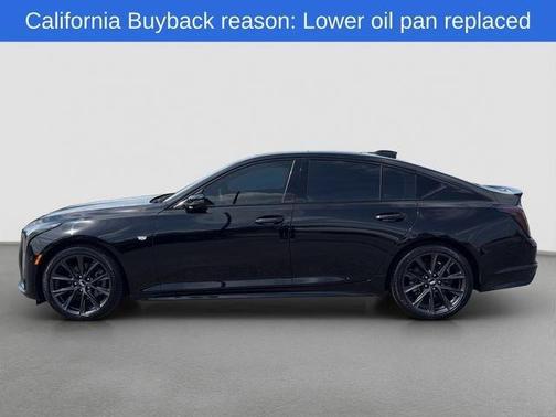 Black 2025 Cadillac CT5 Sport RWD
