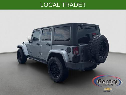 Silver 2014 Jeep Wrangler Unlimited Freedom Edition
