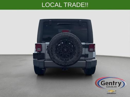 Silver 2014 Jeep Wrangler Unlimited Freedom Edition