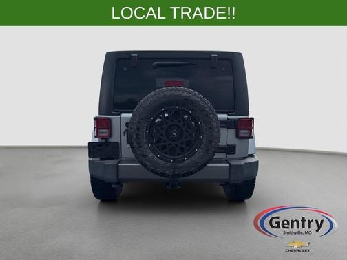 Silver 2014 Jeep Wrangler Unlimited Freedom Edition