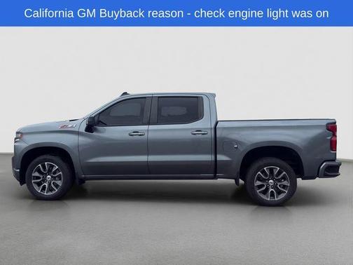 Gray 2021 Chevrolet Silverado 1500 RST