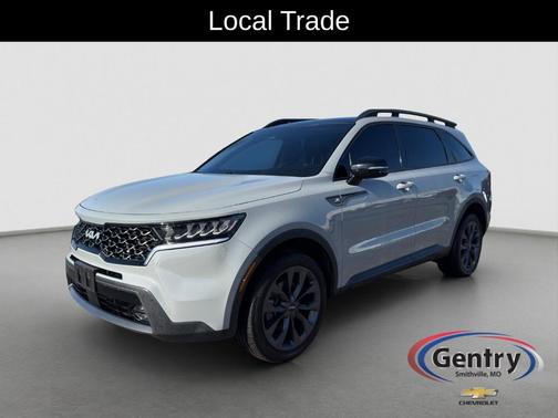 Gray 2023 Kia Sorento X-Line EX