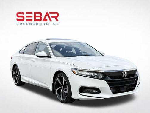 Platinum White Pearl 2018 Honda Accord Sport 2.0T