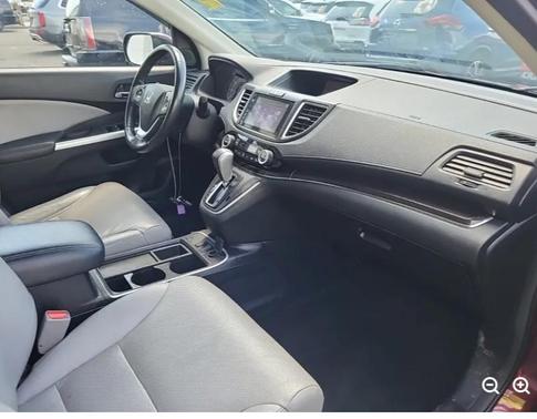 Maroon 2016 Honda CR-V EX-L