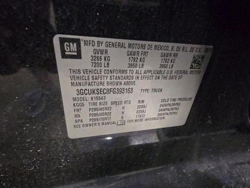 2015 Chevrolet Silverado 1500 LTZ