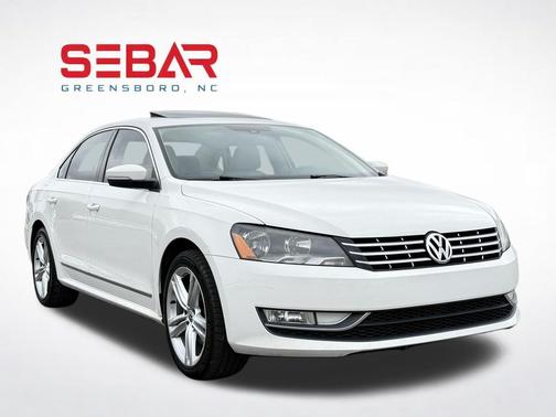 Candy White 2014 Volkswagen Passat 1.8T Auto SEL Premium