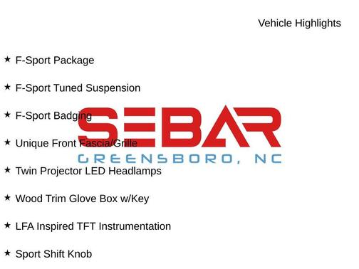 2015 Lexus IS 250 Base