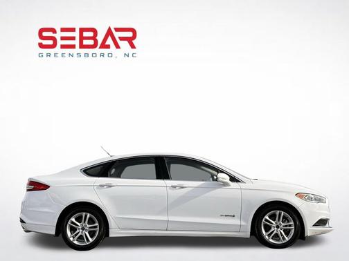 Oxford White 2018 Ford Fusion Hybrid SE
