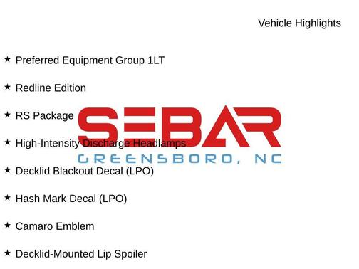 2018 Chevrolet Camaro 1LT