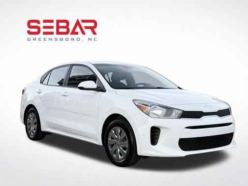 Clear White 2019 Kia Rio S