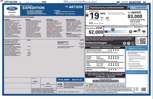 2019 Ford Expedition Platinum