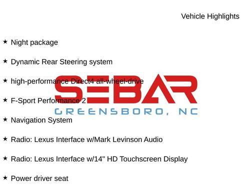 2023 Lexus RX 500h F SPORT Performance