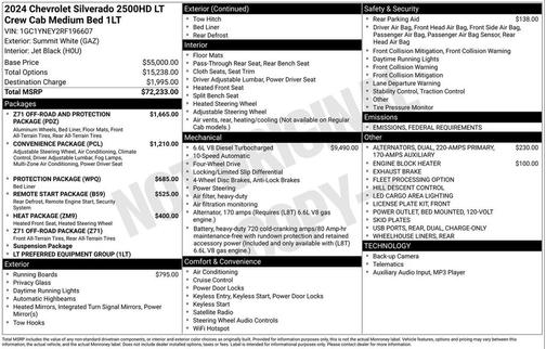 2024 Chevrolet Silverado 2500 LT