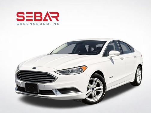 Oxford White 2018 Ford Fusion Hybrid SE