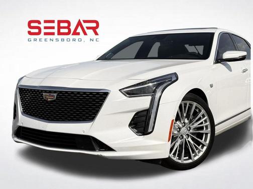 Crystal White Tricoat 2019 Cadillac CT6 3.6L Luxury