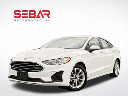 Oxford White 2020 Ford Fusion Hybrid SE