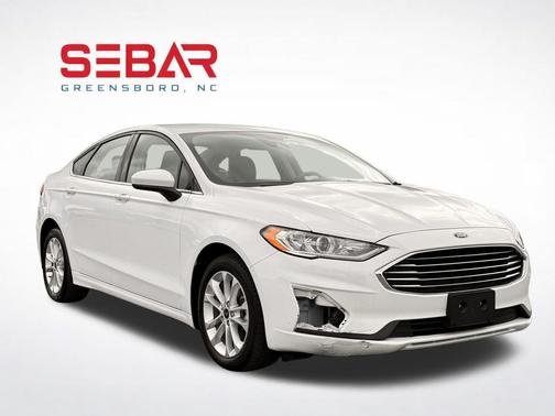 Oxford White 2020 Ford Fusion Hybrid SE