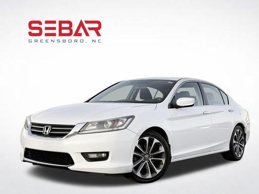 White Orchid Pearl 2015 Honda Accord Sport