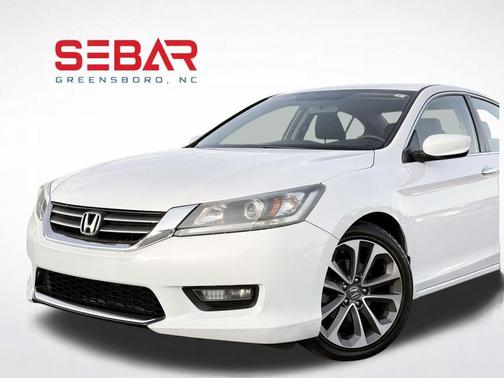 White Orchid Pearl 2015 Honda Accord Sport