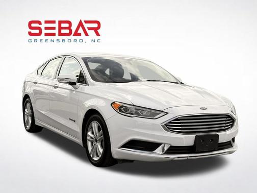 Oxford White 2018 Ford Fusion Hybrid SE