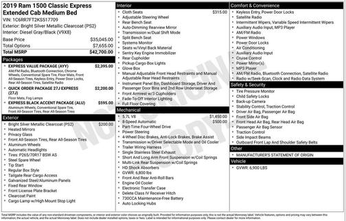 2019 RAM 1500 Express