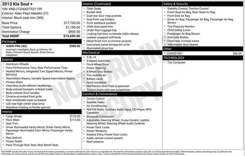 Alien Pearl Metallic 2013 Kia Soul +