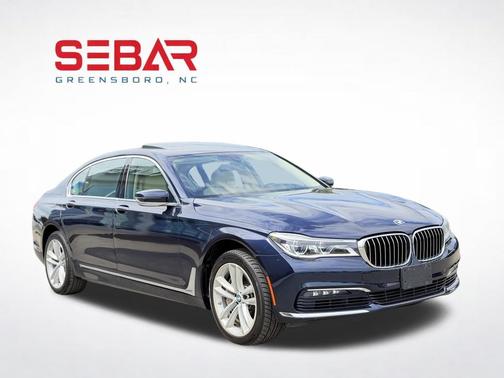 Imperial Blue Metallic 2016 BMW 750 i xDrive