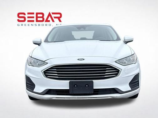 Oxford White 2019 Ford Fusion Hybrid SE