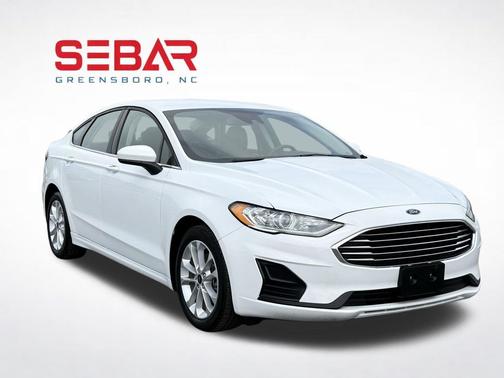 Oxford White 2020 Ford Fusion Hybrid SE