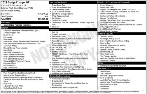 2022 Dodge Charger GT