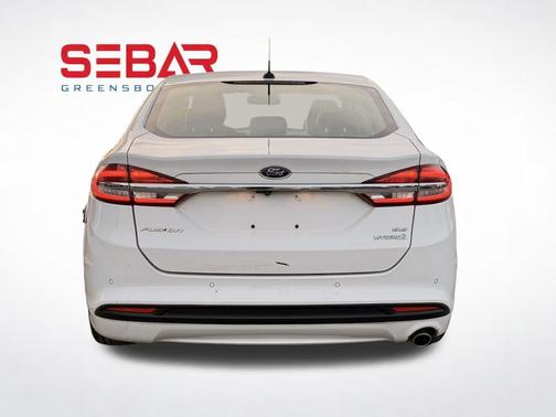 Oxford White 2018 Ford Fusion Hybrid SE