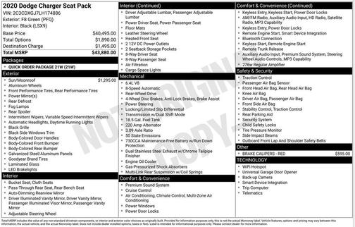 2020 Dodge Charger R/T Scat Pack