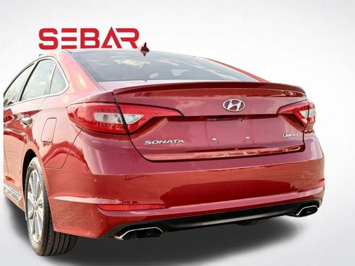 Scarlet Red 2017 Hyundai SONATA Limited